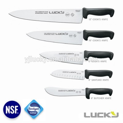 Hot sell all kinds of 5pcs Stainless Steel kitchen butcher knife set